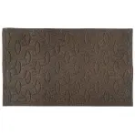 Lábtörlő  textile 45x70 barna csíkos