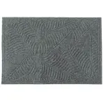 Lábtörlő  textile 45x70 szürke levél