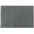 Lábtörlő  textile 45x70 szürke levél
