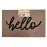 Lábtörlő  dm5080hel1 50x80 hello