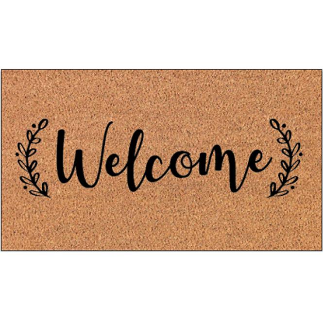 Lábtörlő  dm5080wel1 50x80 welcome