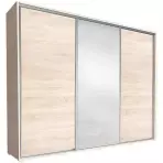 Szekrény Silver tölgy sonoma 255 cm