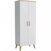 Szekrény Dita+Falipolc white/oak sonoma