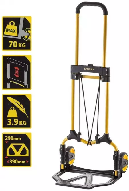 Stanley szállítókocsi 70 kg teherbírással,4