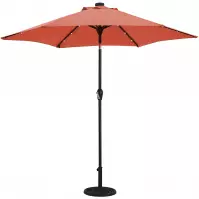 Kerti napernyő LED 300 cm