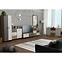 Szekrény RTV Bari oak artisan/grafit/white,3