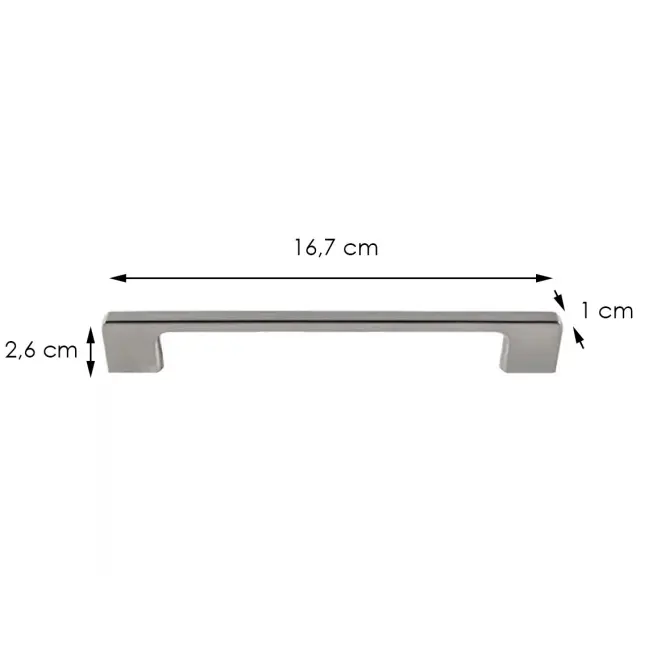 Fogantyú  Króm Inox Uz-819160-06 Inox (160),2
