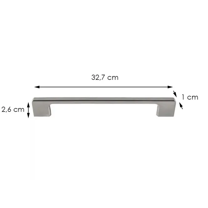 Fogantyú  Króm Inox Uz-819320-06 Inox (320),2