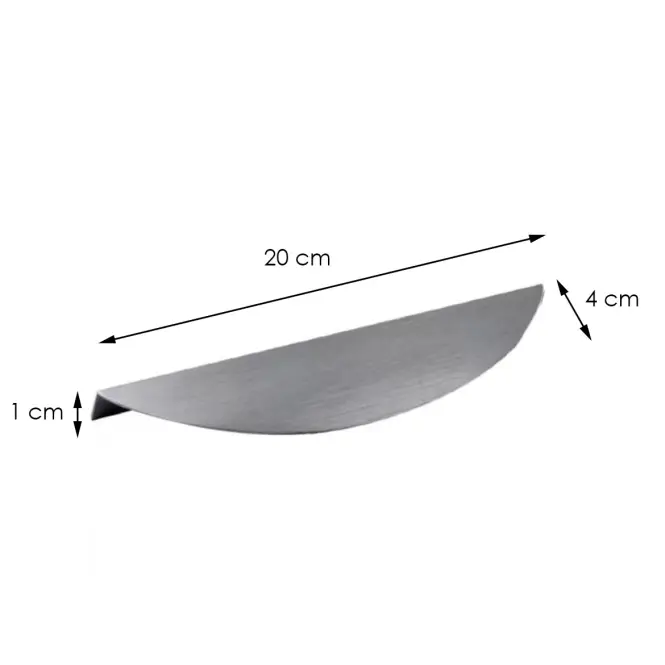 Fogantyú  Inox Edge Bow (160),2
