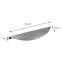 Fogantyú  Inox Edge Bow (160),2