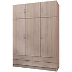 Szekrény Stella 135 cm tölgy sonoma Szekrény Stella 135 cm tölgy sonoma