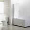 Kád üveglap Flex 140x82 króm,3