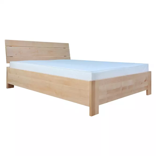Ágy fa Halden Plus 160x200 természetes éger,2