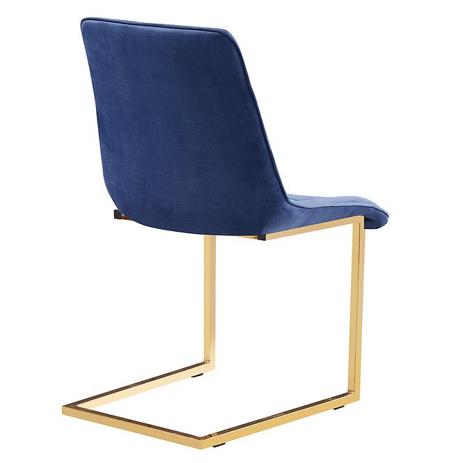 Szék Pafos Lct 917 Golden / Navy Blue,2