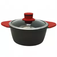 Elo edény fedővel 24cm láva