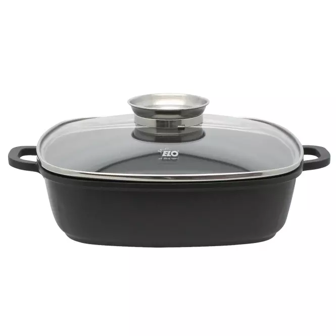 Elo serpenyő fedővel 28x28cm 3,6l alucast