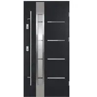 Bejárati ajtó LUNA S68 90P Antracit