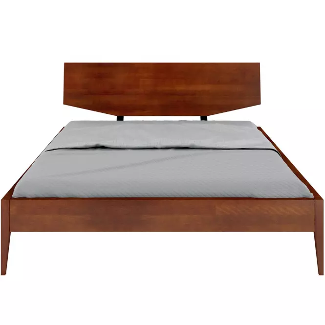 Ágy fa bükkfa Skandica Sund/120x200/Dió,4
