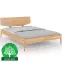 Ágy fa bükkfa Skandica Sund/120x200/természetes