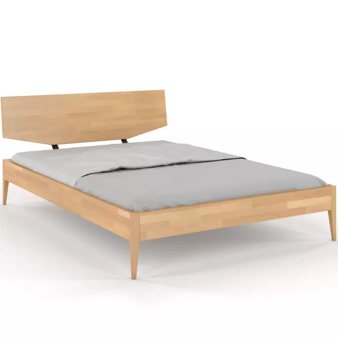 Ágy fa bükkfa Skandica Sund/120x200/természetes