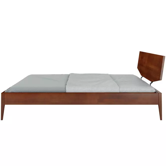 Ágy fa bükkfa Skandica Sund/140x200/Dió