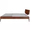 Ágy fa bükkfa Skandica Sund/160x200/Dió,5