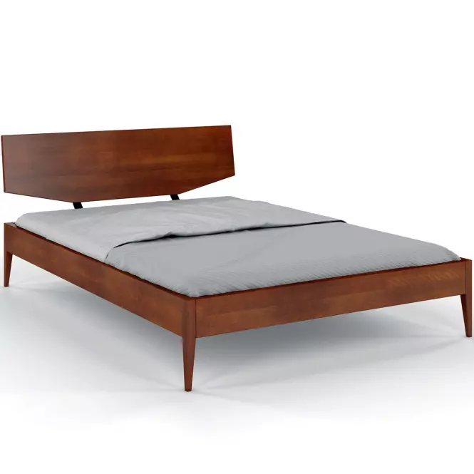 Ágy fa bükkfa Skandica Sund/180x200/Dió