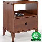 Éjjeliszekrény bükkfa  skandica sund/dió