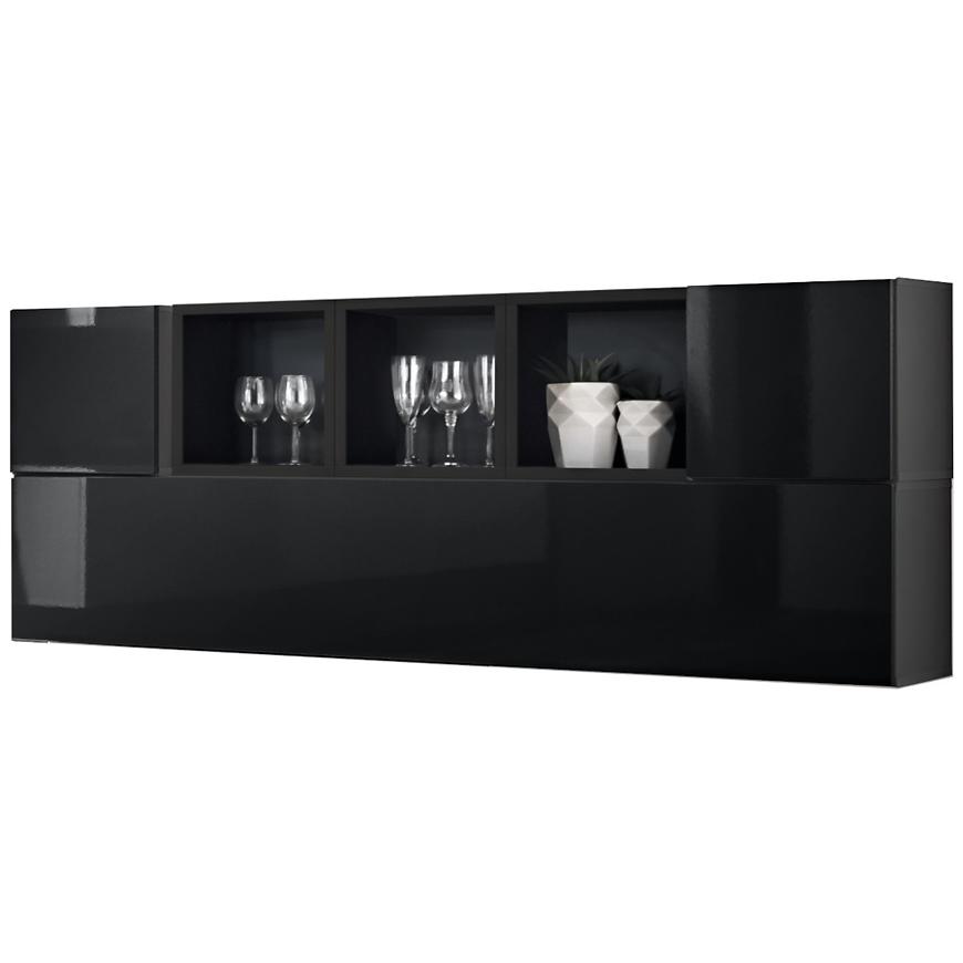 Komód Blox Sb V fekete