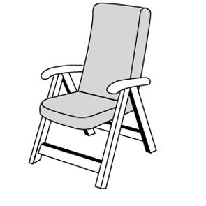 Magas háttámlájú székhez SPOT 8615 118x48x5 cm