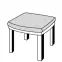 Ülőpárna monoblok SPOT,2