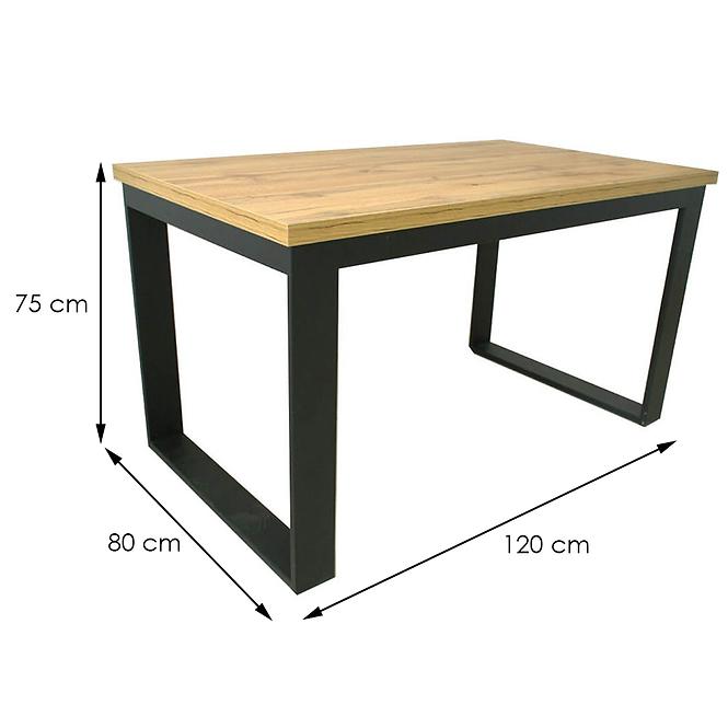 Asztal Koliber St-29 120x80 Wotan