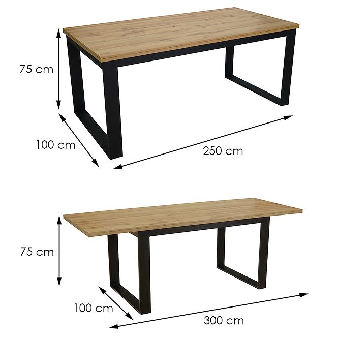 Kinyitható asztalok  Iris St-29 250/350x100cm Kinyitható asztalok  Wotan