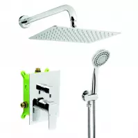 Rejtett zuhanykészlet 38051R,0 króm