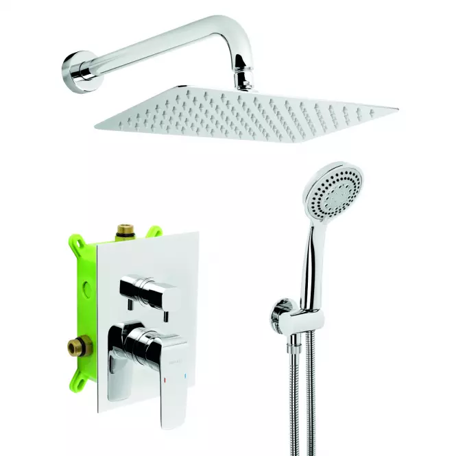 Rejtett zuhanykészlet 38051R,0 króm