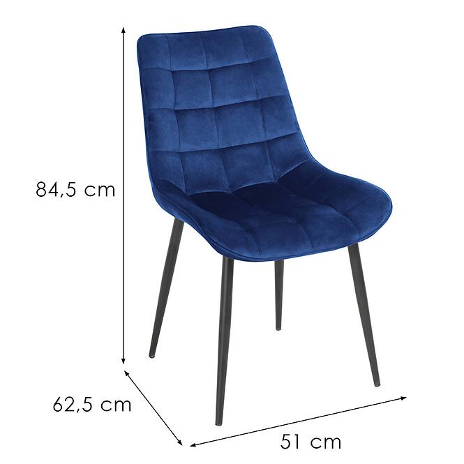 Szék Ottava 80097h-V15 sötétkék