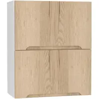 Konyhaszekrény Zoya W60grf/2 tölgy  Halifax /fehér