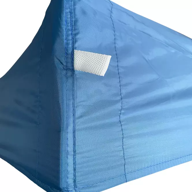 Kerti pavilon 2.4x2.4x2.7 m kék,3