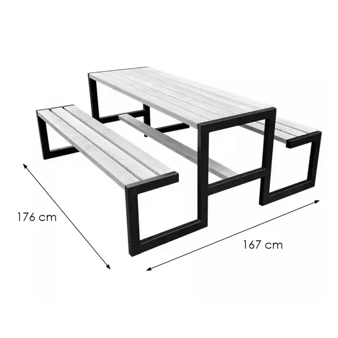 Kerti készlet PICKNICK GRANDE palisander,2