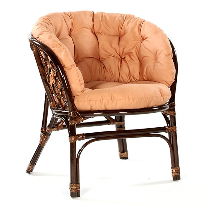 Rattan szett Bahama sötétbarna/cappucino,6