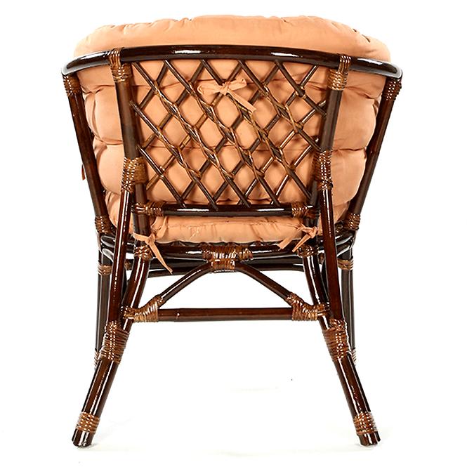 Rattan szett Bahama sötétbarna/cappucino