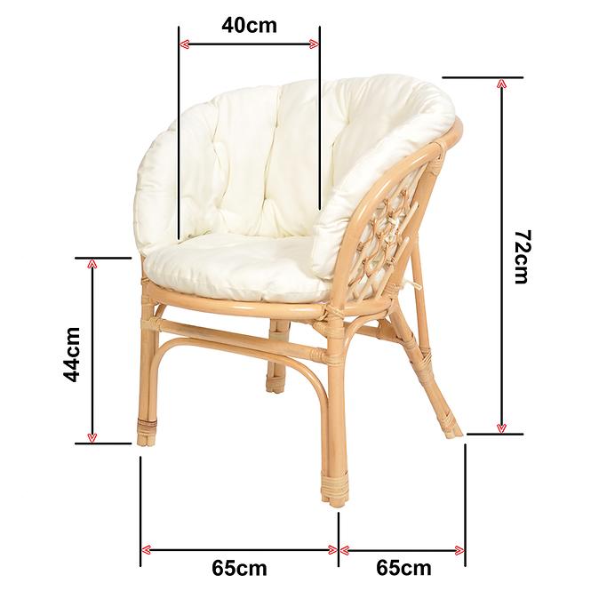 Rattan garnitúra Bahama natúr/bézs