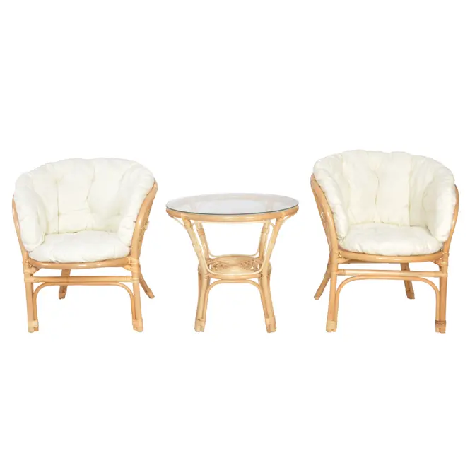 Rattan garnitúra Bahama natúr/bézs,5