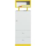 Polcrendszer Mobi MO-8 fehér / sárga Polcrendszer Mobi MO-8 fehér / sárga