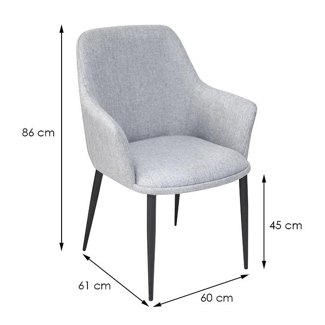 Szék DC 286 Parma 10 Szürke