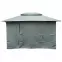 Kerti pavilon 3x4x2,75 m grafit,9