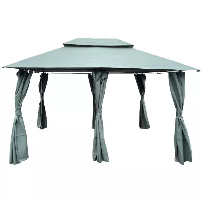 Kerti pavilon 3x4x2,75 m grafit,6