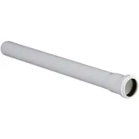 Fehér cső 32 x 250 tömítéssel
