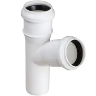 T-idom fehér 50/50 x 90°