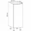 Konyhaszekrény Gardena D30 P white,2